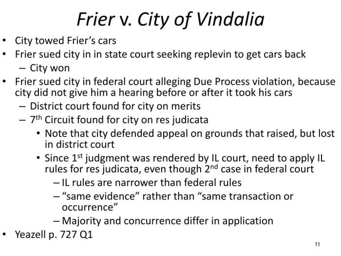 Frier v city of vandalia