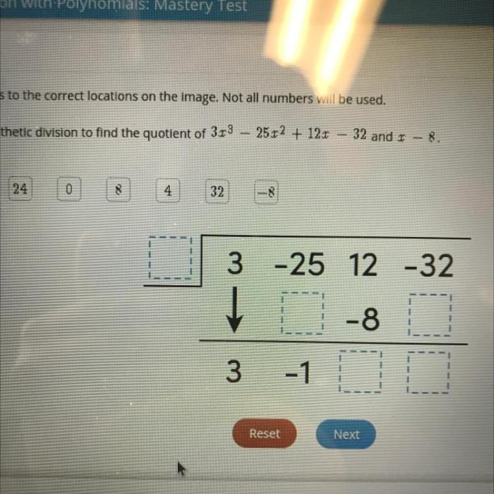 Complete the division the quotient is 3x2 x