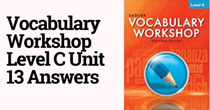 Vocabulary workshop level c unit 9