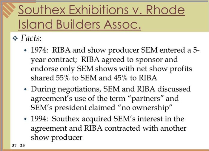 Southex exhibitions v. rhode island