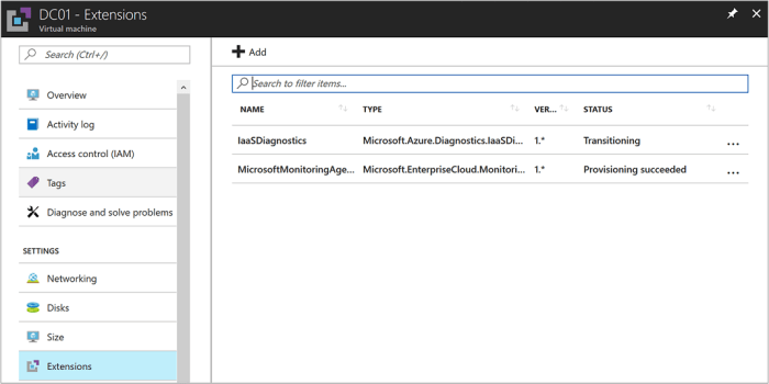 No analytics extension connection selected for this workbook